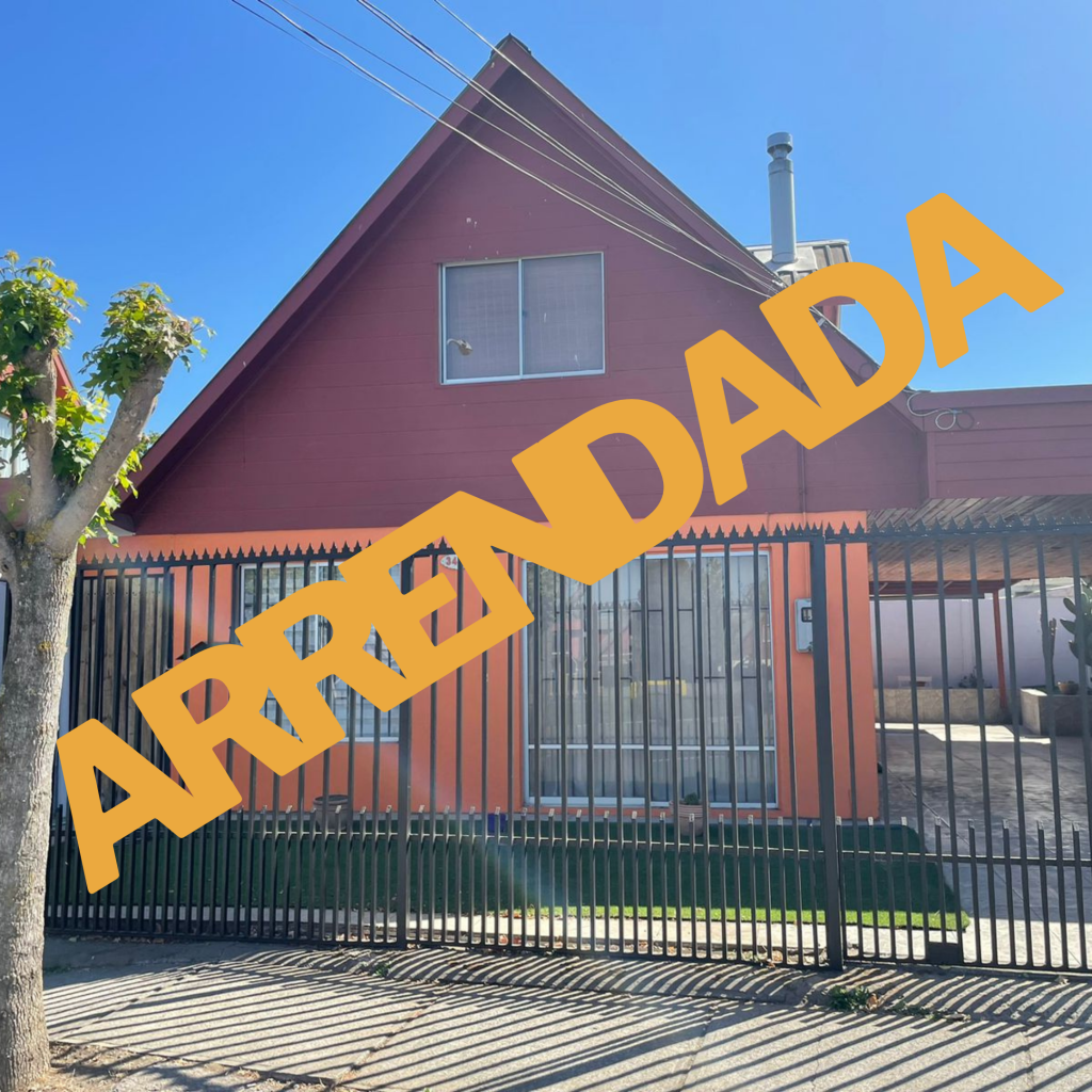 SE ARRIENDA CASA EN VILLA DOÑA ROSA CHILLAN.