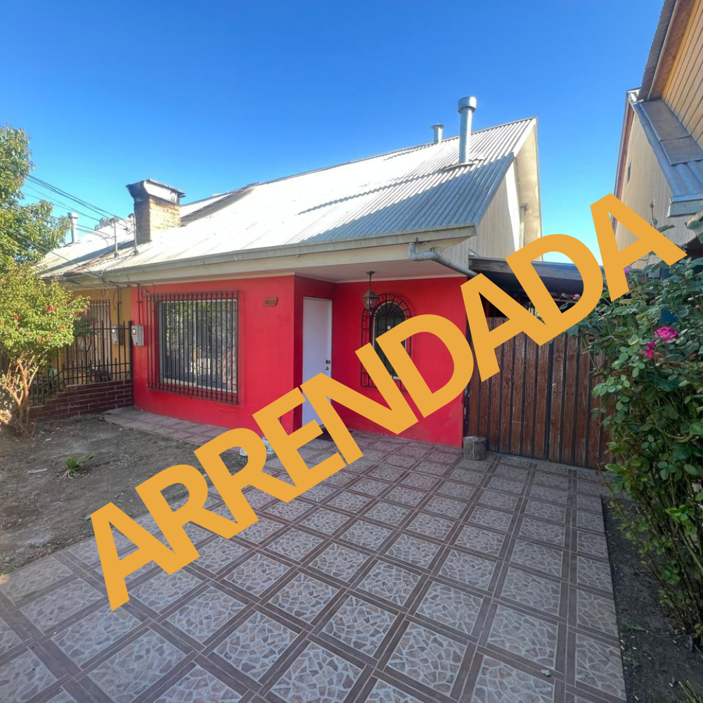 SE ARRIENDA CASA EN VILLA DOÑA ROSA, CHILLAN